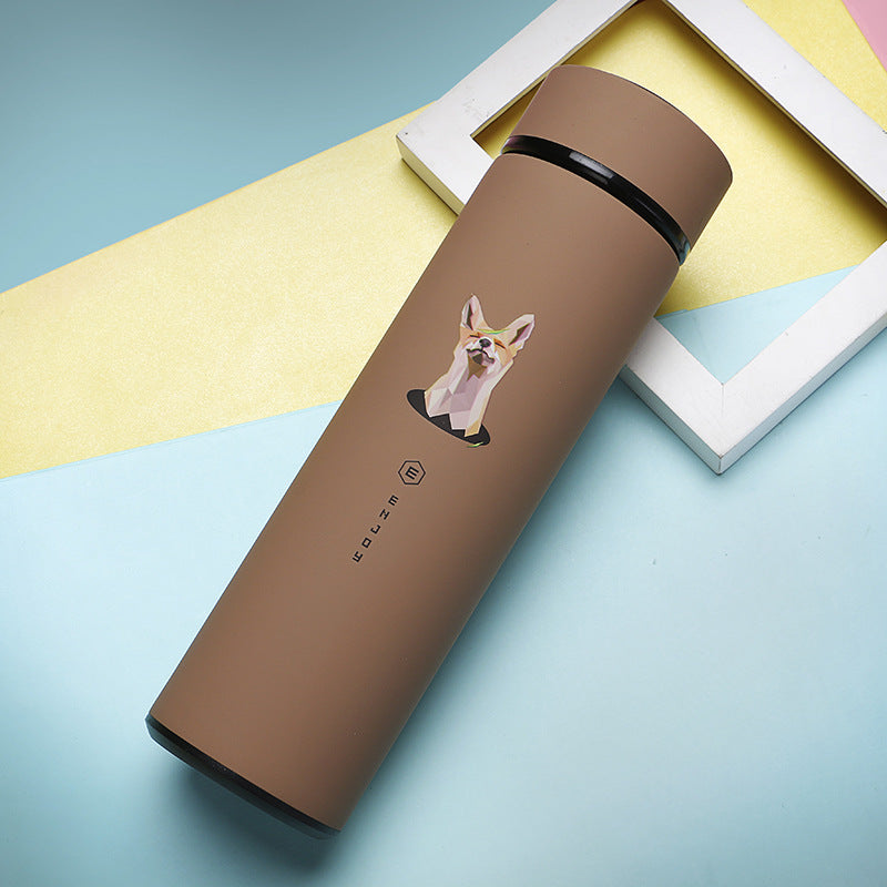 GUIRLA Nature Inspired Stainless Steel Vacuum Water Tea Flask