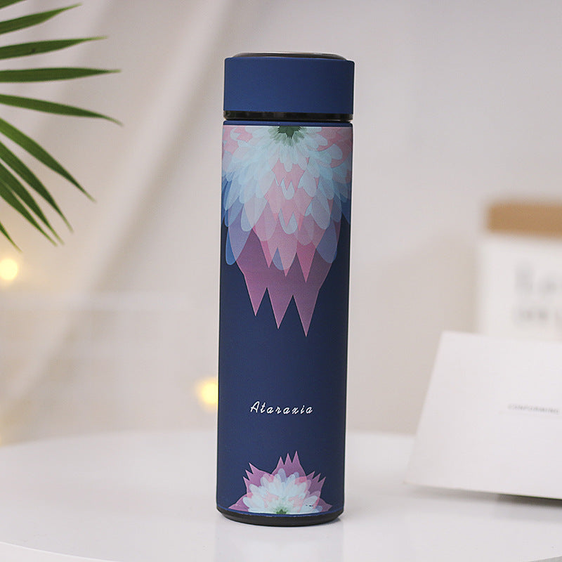 GUIRLA Nature Inspired Stainless Steel Vacuum Water Tea Flask
