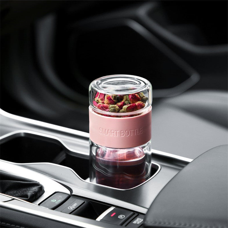 GUIRLA Portable Tea Infuser Portable Bottle