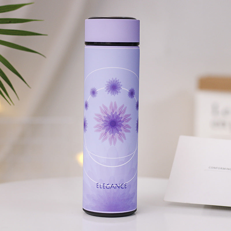 GUIRLA Nature Inspired Stainless Steel Vacuum Water Tea Flask