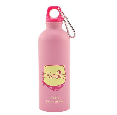 GUIRLA 500ml Cartoon Animals Water Bottle Portable Sports Bottle