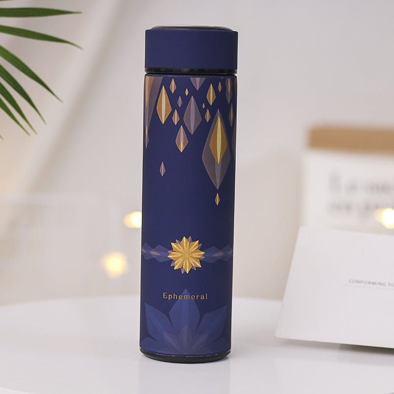 GUIRLA Nature Inspired Stainless Steel Vacuum Water Tea Flask