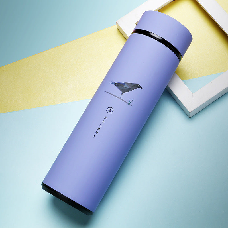 GUIRLA Nature Inspired Stainless Steel Vacuum Water Tea Flask