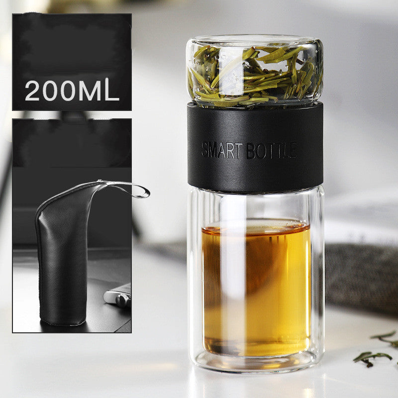GUIRLA Portable Tea Infuser Portable Bottle