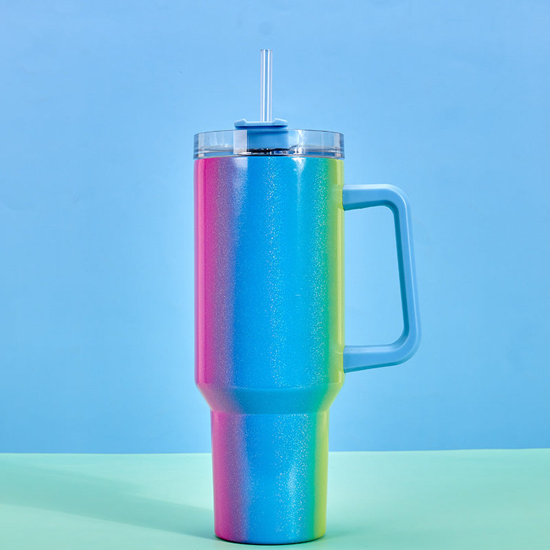 GUIRLA Large Capacity Double-layer Stainless Steel Vacuum Insulation Tumbler
