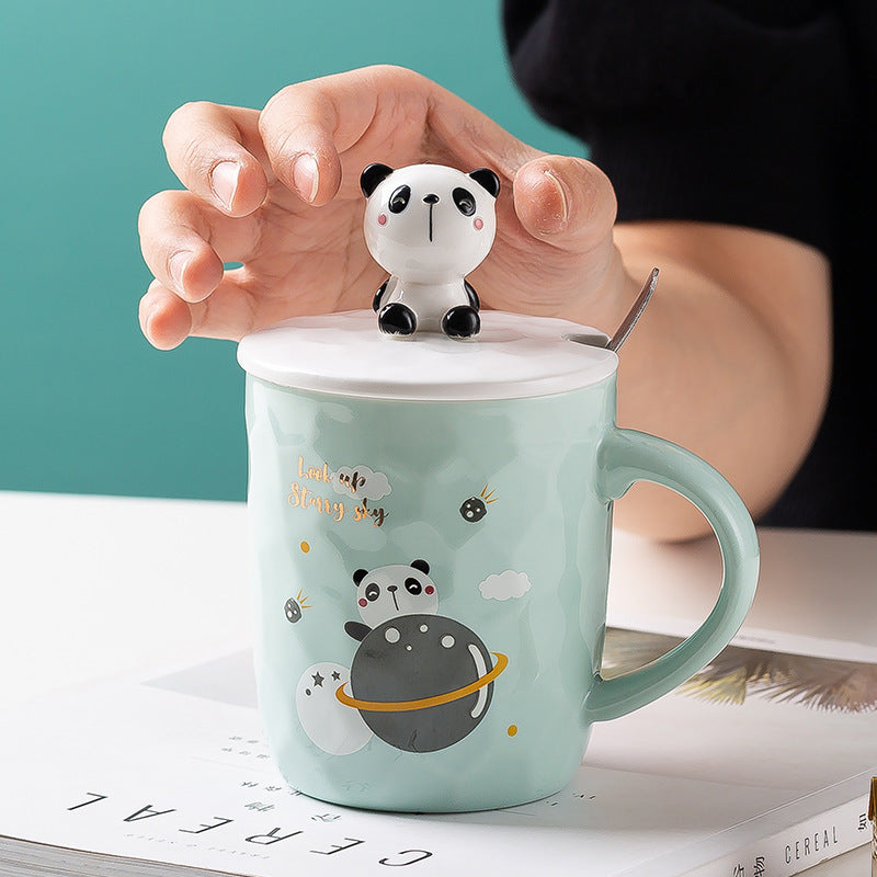 GUIRLA Animal Cartoon Creative Stereoscopic Mugs