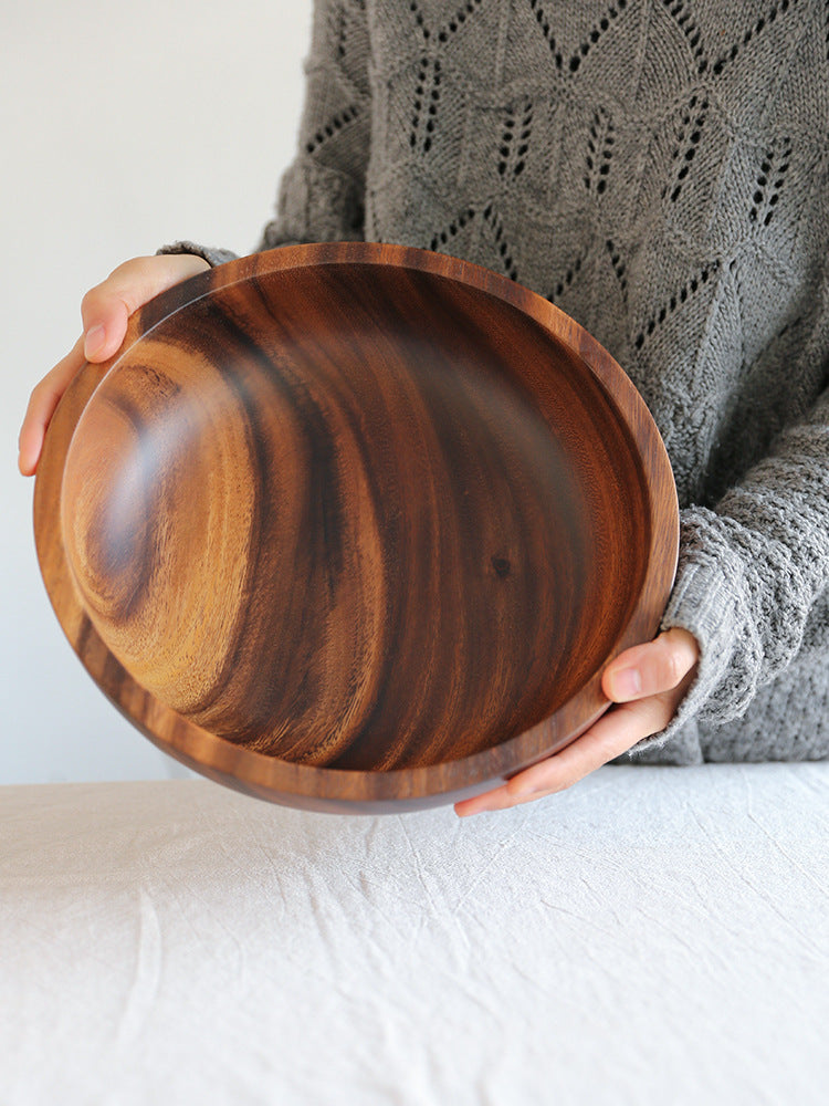 GUIRLA Acacia wooden bowl wooden tableware - GUIRLA