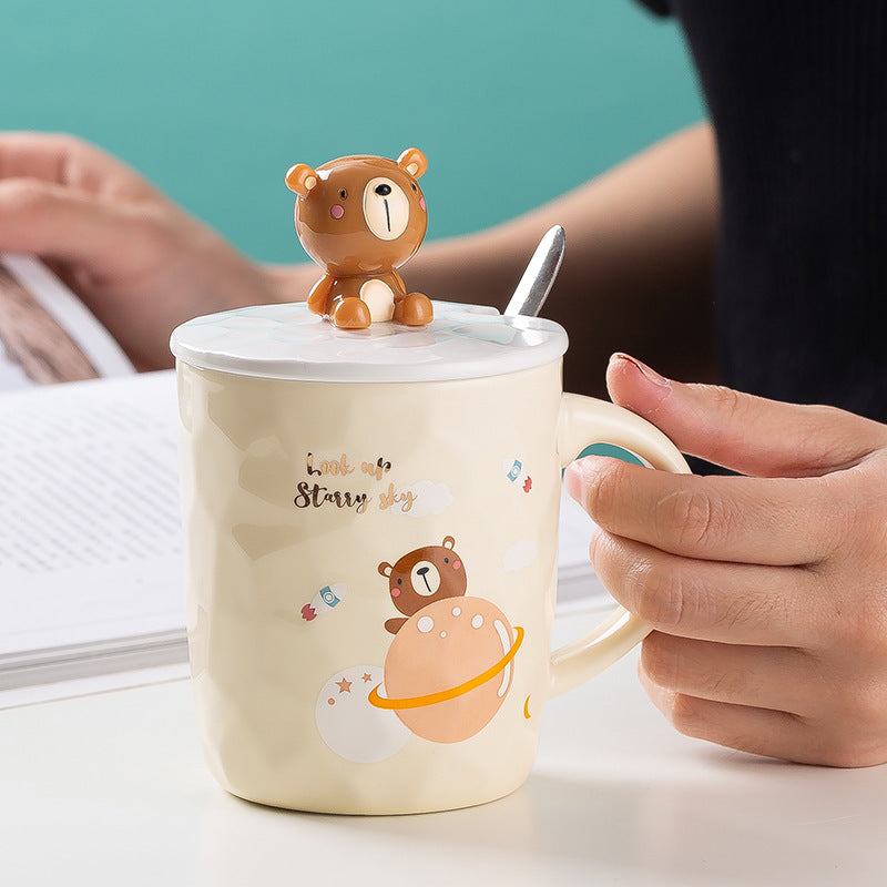 GUIRLA Animal Cartoon Creative Stereoscopic Mugs