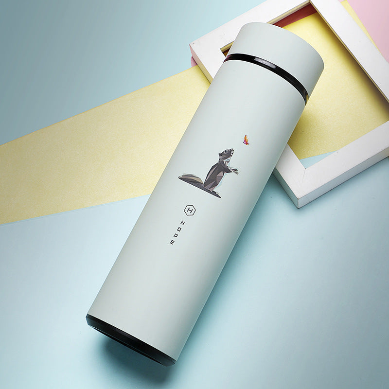 GUIRLA Nature Inspired Stainless Steel Vacuum Water Tea Flask