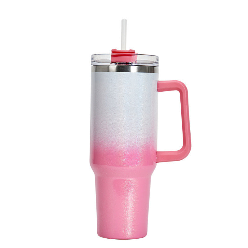 GUIRLA Large Capacity Double-layer Stainless Steel Vacuum Insulation Tumbler