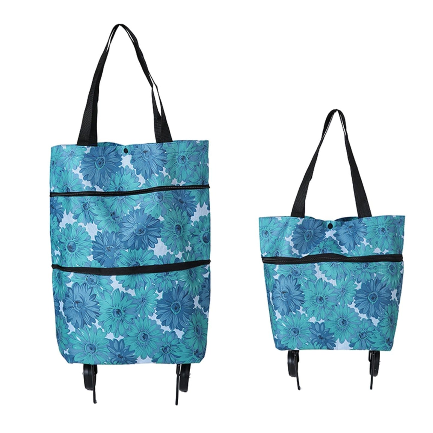 GUIRLA Shopping Tote with Wheels - GUIRLA