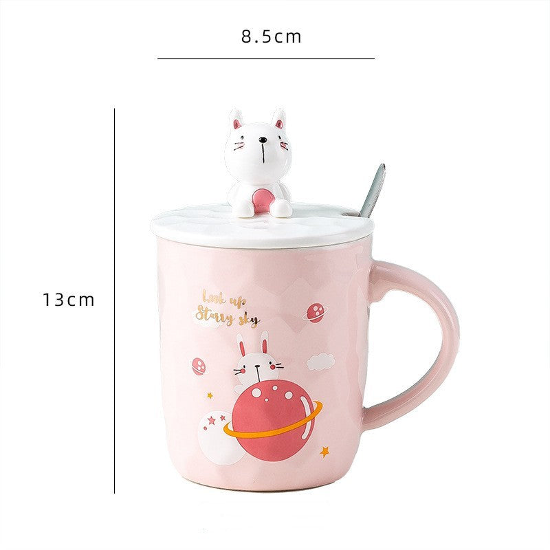GUIRLA Animal Cartoon Creative Stereoscopic Mugs