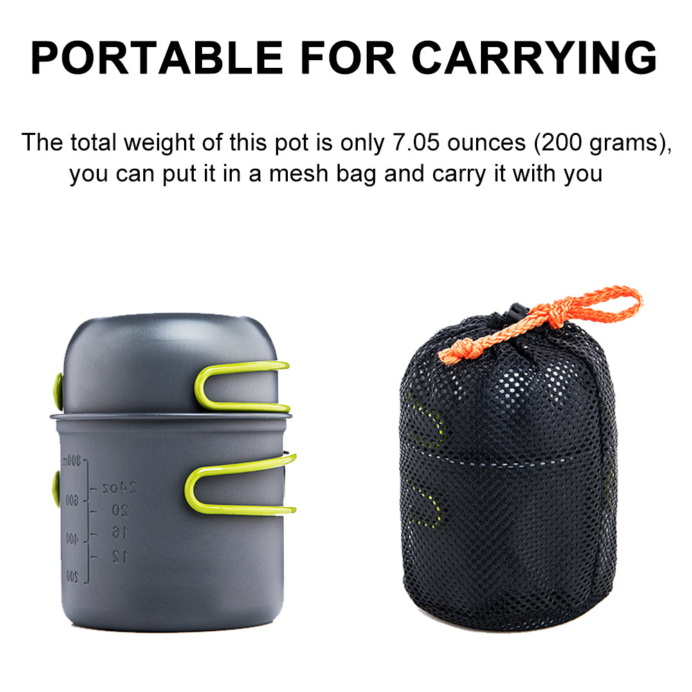 GUIRLA Outdoor Camping Tableware Kit