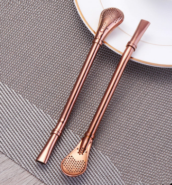 GUIRLA Stainless Steel Straw Spoons - GUIRLA