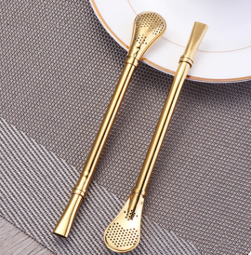 GUIRLA Stainless Steel Straw Spoons - GUIRLA